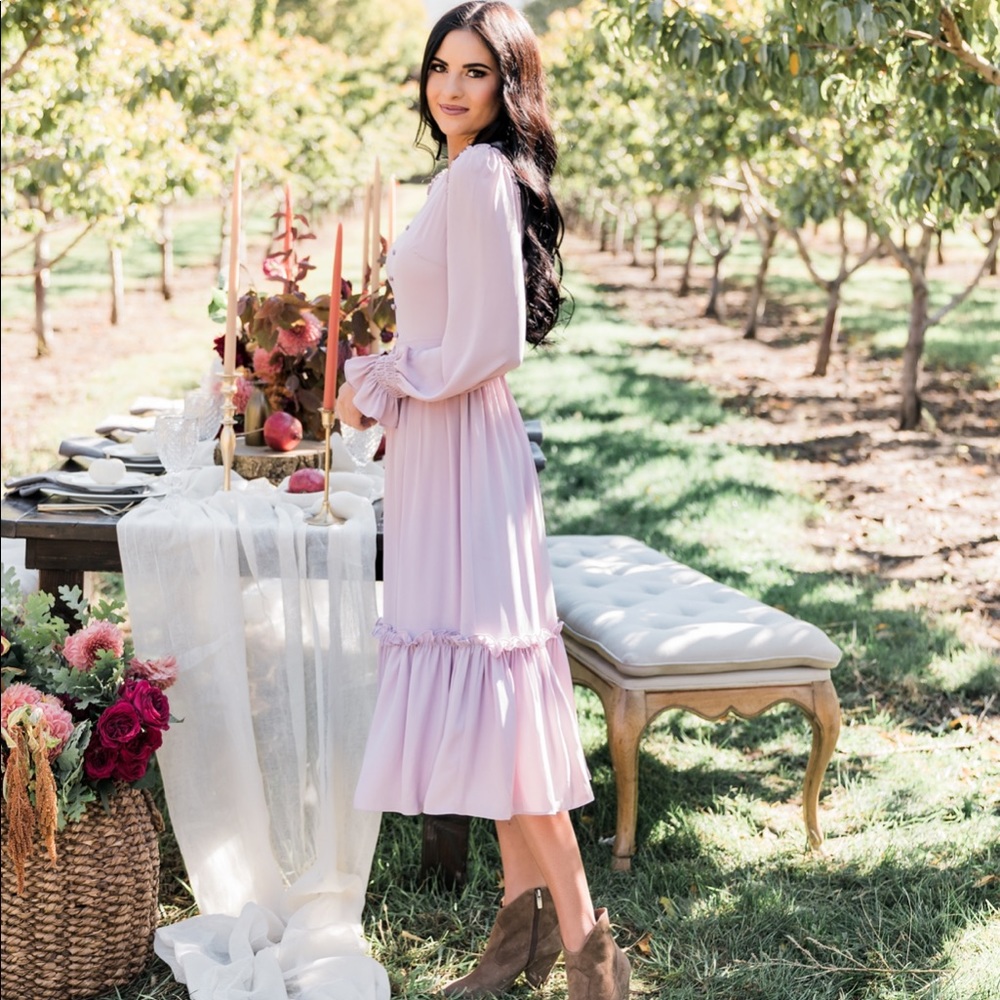Rachel Parcell Pink Chateau Dress